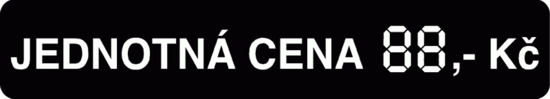 ETIKETA JEDNOTNÁ CENA 88