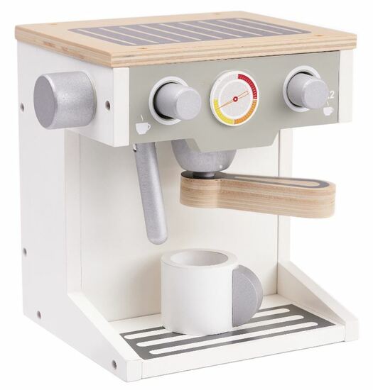 Dětský dřevěný kávovar + šálek