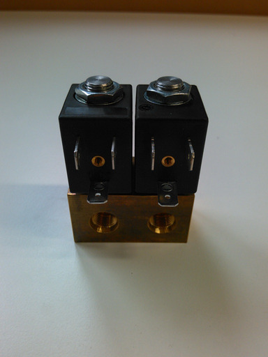 Dvoucestný elektroventil E