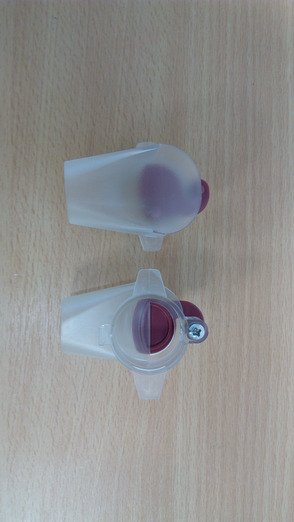 Násypka rovná malá díra