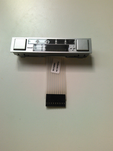 Rámeček regulace cukru LUCE X2 černá,stříbrná