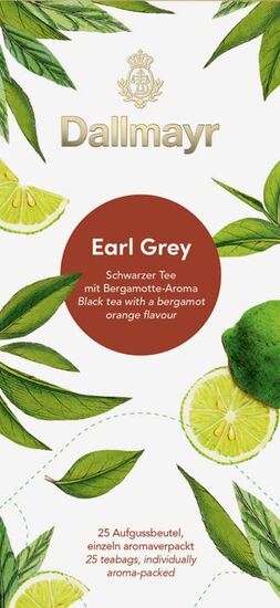 DALLMAYR ČAJ EARL GREY - 25 sáčků