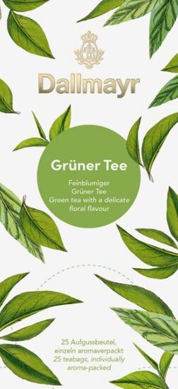DALLMAYR ČAJ ZELENÝ - 25 sáčků