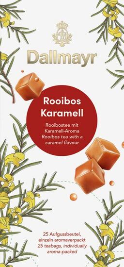 DALLMAYR ČAJ ROOIBOS KARAMEL - 25 sáčků