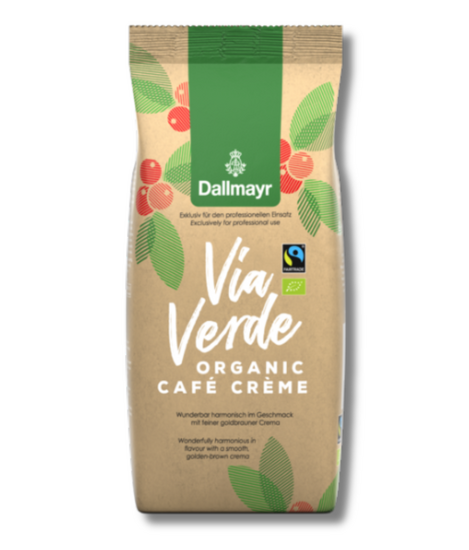 DALLMAYR VIA VERDE ORGANIC CAFE CREME