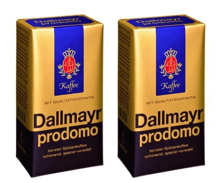 DALLMAYR KÁVA PRODOMO 2x250 g vakuové