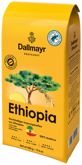 DALLMAYR KÁVA ETHIOPIA zrnková 500 g